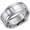Cobalt & 14kt 9mm Mens Wedding Band - Image 2