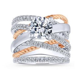 23022-Gabriel-Affection-14k-White-And-Rose-Gold-Round-Twisted-diamond .61ctw Engagement-Ring_ER14097R6T44JJ