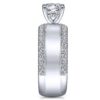 23064-diamond .72ctw two rows of diamonds polished center Gabriel-14k-White-Gold-Round-Straight-Engagement-Ring--Amos_ER14611R4W44JJ-5