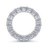 14kt 5.90ctw oval diamond eternity band