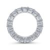 14kt 5.90ctw oval diamond eternity band