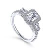 24257-Gabriel-14kt white gold emerald cut & tapered baguette diamond engagement ringER7269W44JJ-3