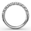 single shared prong anniversary diamond band