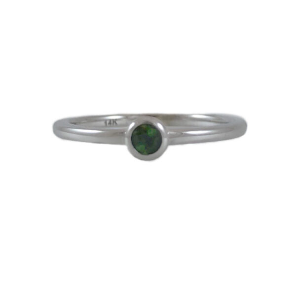 tourmaline stacker ring