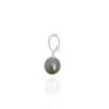 Tahitian pearl 10 x 11 mm enhancer