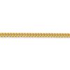 14k 4.25mm 24" curb link chain