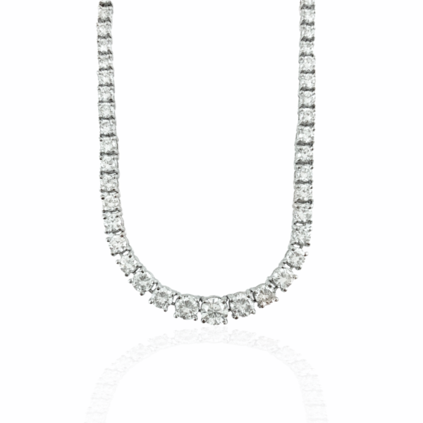 Riviera Diamond Tennis Necklace