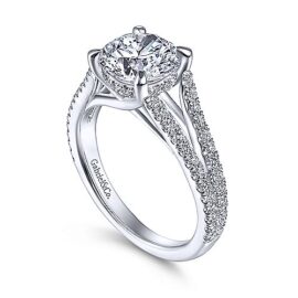 diamond split shank engagement mounting