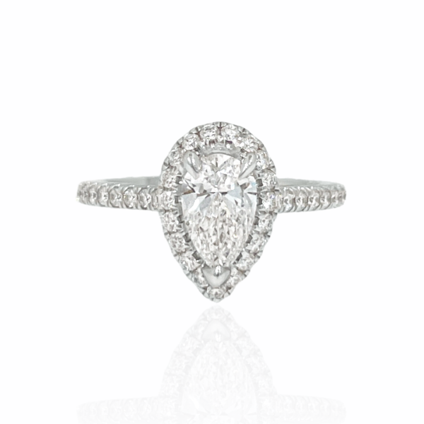 PEAR DIAMOND GABRIEL RING MOUNTING