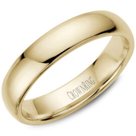 men's 5mm yellow gold size 10 wedding band