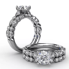 milgrain diamond band