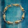 two tone swivel link bracelet