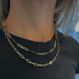 paperclip necklace