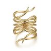 gold twisted vine ring