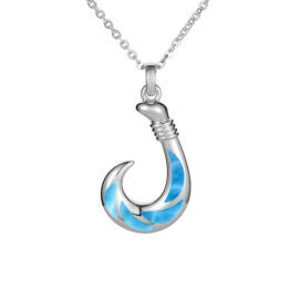 fish hook pendant